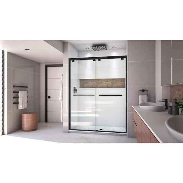 DreamLine Encore 56 in. to 60 in. W x 76 in. H Sliding Semi