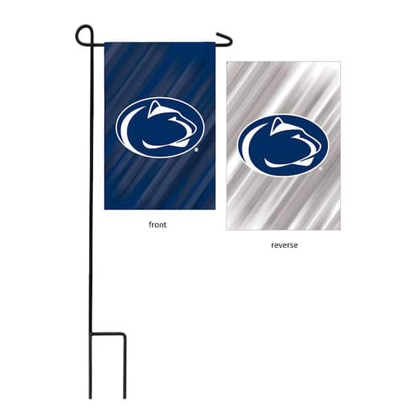1 ft. x 1-1/2 ft. Pennsylvania State University 2-Sided Garden Flag with 3-2/3 ft. Metal Flagpole