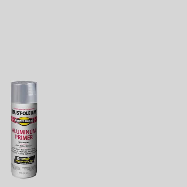 Rust-Oleum Professional 15 oz. Flat White Interior/Exterior Aluminum Primer Spray