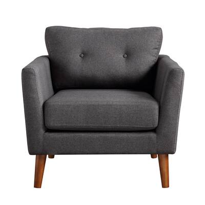 charcoal armchair