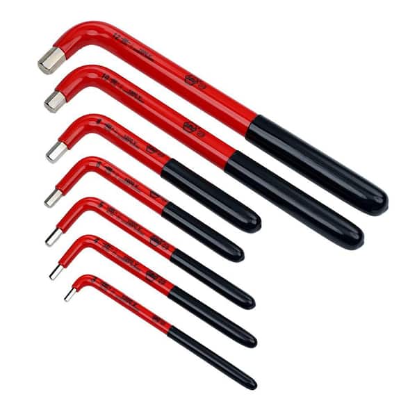 Insulated Metric Hex L-Key Set (7-Piece)