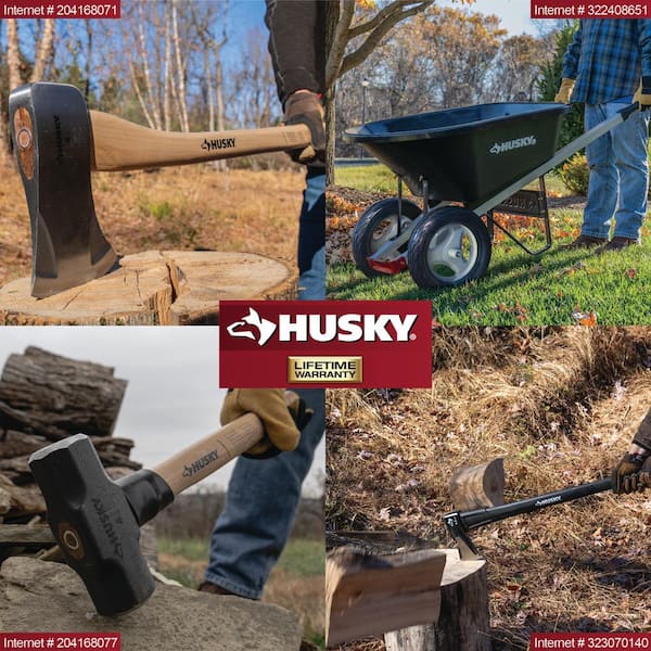 Husky 6 lb. Sledgehammer with 35 in. Hickory Handle 34205 - The