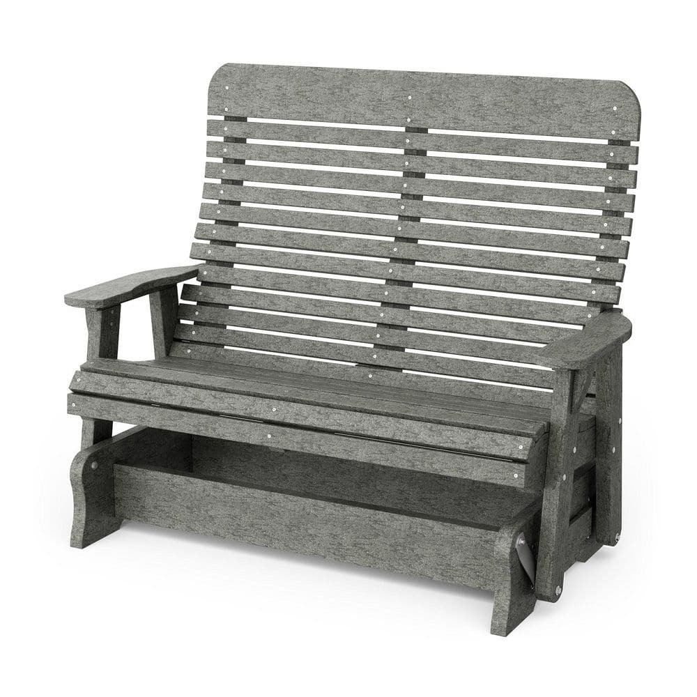 Signature 2-Person Dark Gray Plastic Outdoor Double Glider price history on PriceWatchPro