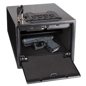Details about   Gun Pistol Safe Security Box Handgun Storage Home Defense Combination Lock Small 