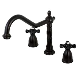 Duchess 2-Handle Standard Kitchen Faucet in Oil Rubbed Bronze