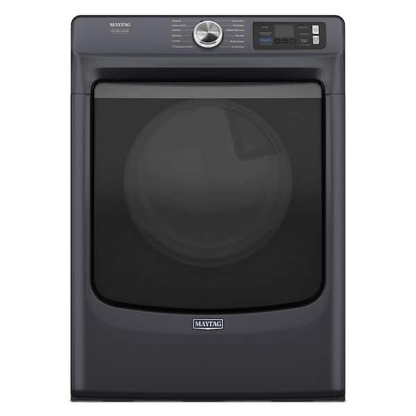 7.4 cu. ft. Vented Front Load Stackable Electric Dryer in Midnight Steel with Pet Pro Option