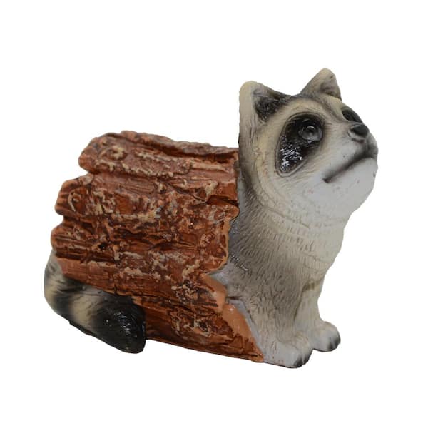 Arcadia Garden Products Fairy Garden Polyresin Raccoon