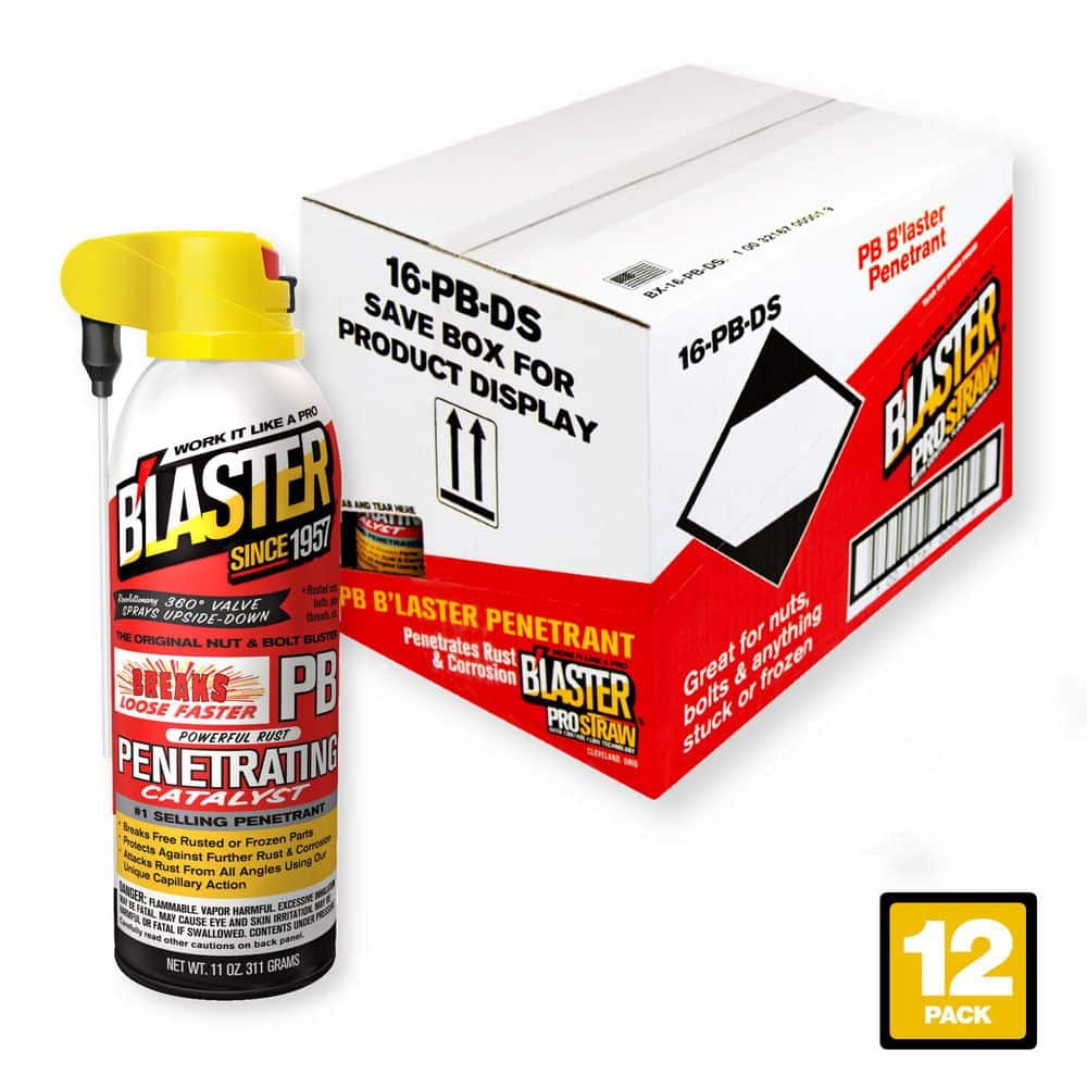 Blaster 11 oz. PB Penetrating Oil (Pack of 12) 16-PB-DS The Home Depot