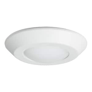 BLD 4 in. White Integrated LED Recessed Ceiling Mount Light Trim Selectable CCT (2700K-5000K)