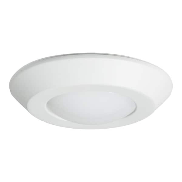 4 in. White Integrated LED Recessed Ceiling Mount Light Trim at 3000K Soft White Title 20 Compliant (2-Pack)