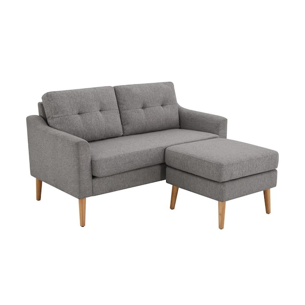  Beaugreen Loveseat Small Sectional Sofa with Ottoman