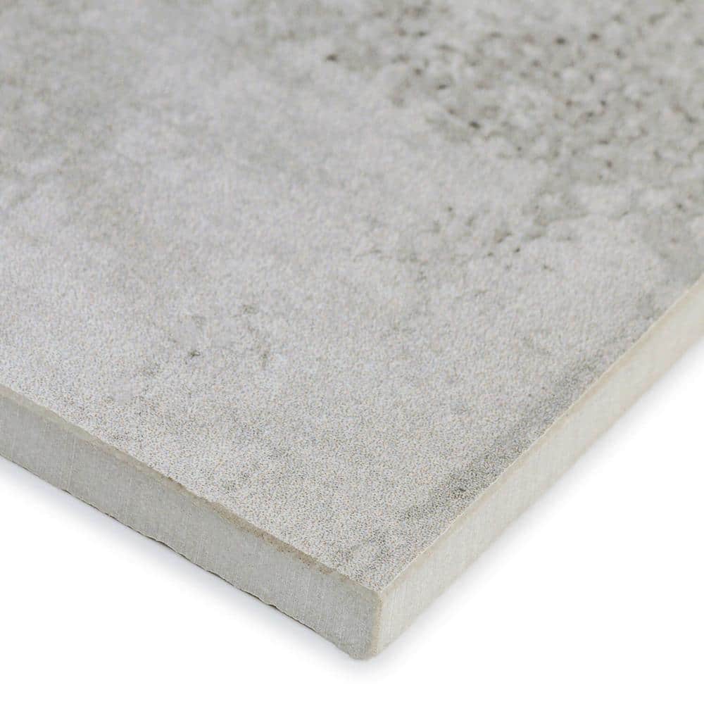 Large Format Gray Matte Porcelain Indoor/Outdoor Tile