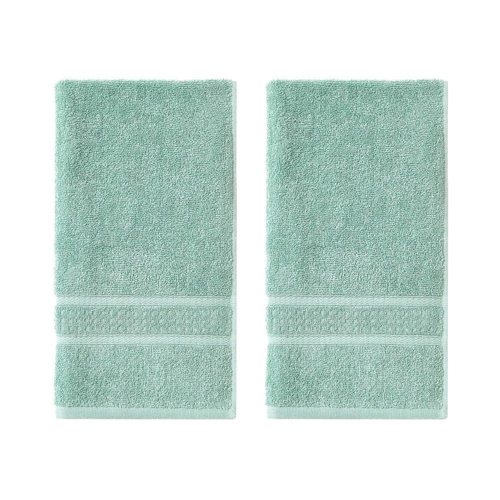 Nautica Oceane 2-Piece Pure White Cotton Hand Towel Set USHSBN1228716 - The  Home Depot