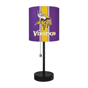 Vikings 20 in. Black Task and Reading Desk Indoor Lamp with USB port