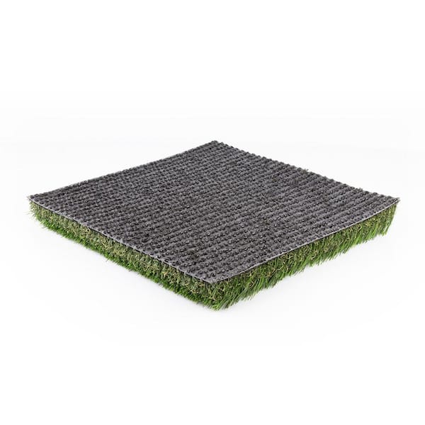 HeatMaxx 15 ft. W x Cut to Length Green and Tan Nylon Artificial Grass Turf