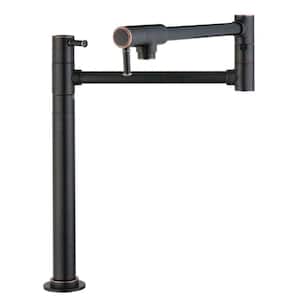 Talis C Deck Mounted Pot Filler in Rubbed Bronze