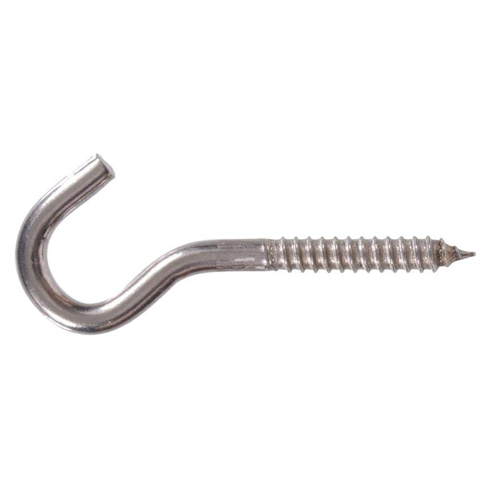 100 Pcs small screw hooks Hooks for Hanging Plants Heavy Duty