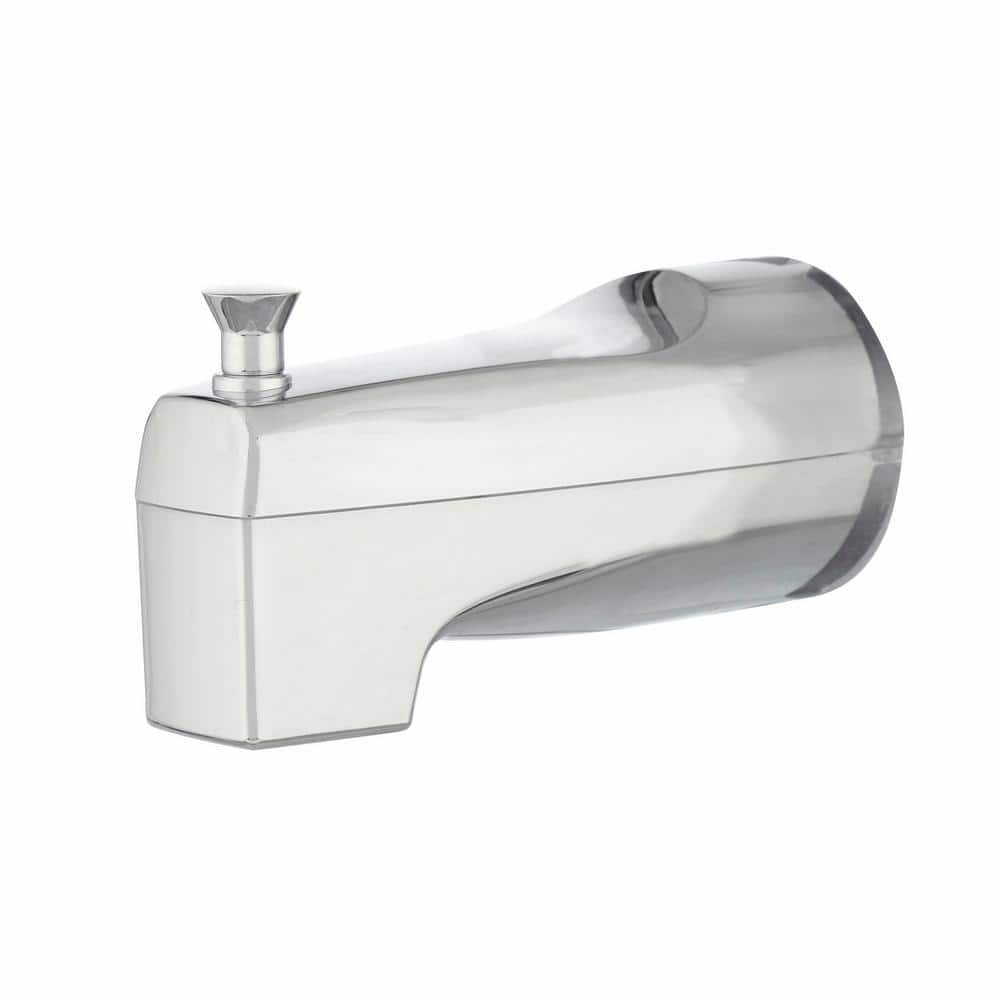 Modern Chrome Wall Mounted Diverter Spout
