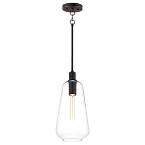 Babylon 1-Light Black Pendant Light