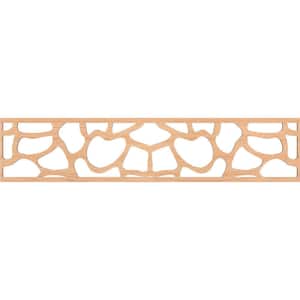 Rochester Fretwork 0.25 in. D x 46.75 in. W x 10 in. L Hickory Wood Panel Moulding