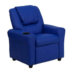 Flash furniture vinyl kids recliner with cup holder and headrest new arrivals