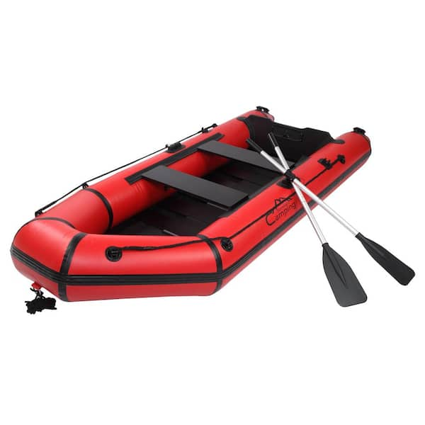 Karl home Campingsurvivals 10 ft. Portable Inflatable Assault Boat