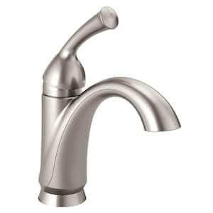 Haywood Single Hole Single-Handle Bathroom Faucet in Stainless