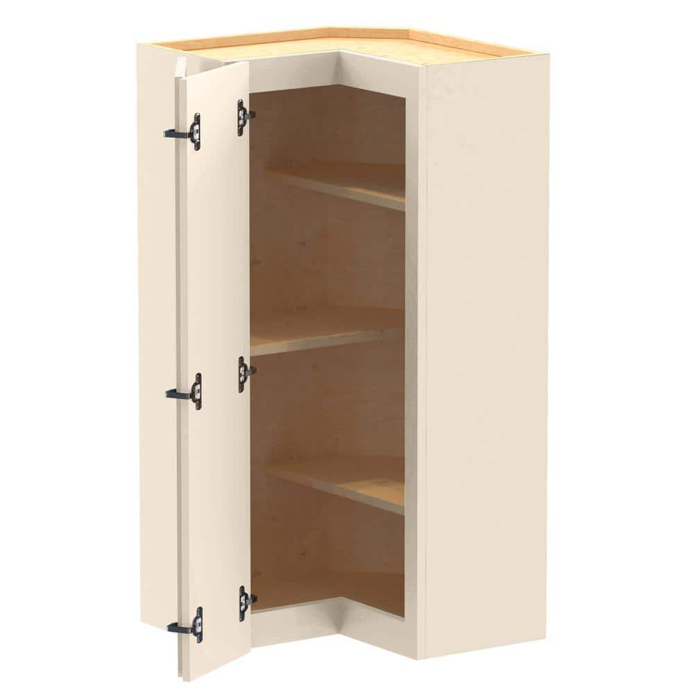 Newport 21 in. W x 12 in. D x 42 in. H Assembled Plywood Corner Wall Kitche