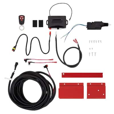 Remote Keyless Entry Kit with Fuse Wire Harness, Saddle Box