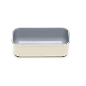 Non-Stick Ceramic Loaf Pan in Cream