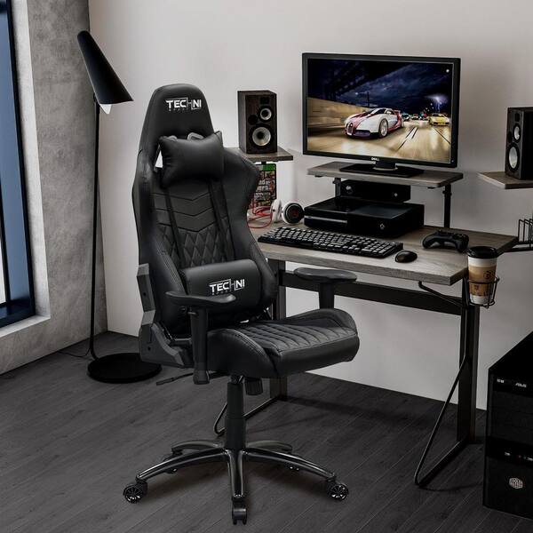 Gaming Chair Swivel Computer Racing Ergonomic Office Chair w