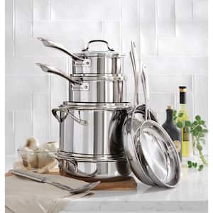 Classic 14-Piece Stainless Steel Cookware Set