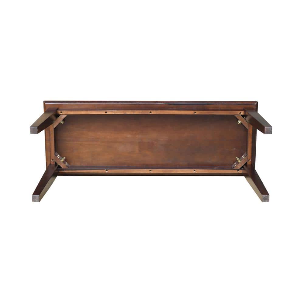 Contemporary Gray Solid Wood Kids' Bedroom Bench