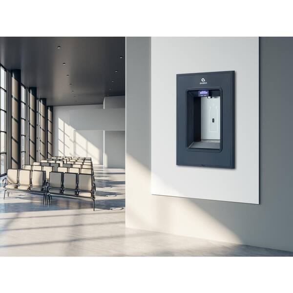 Avalon Wall Mounted Bottle Filler, Sensor Dispensing Self Cleaning Digital Bottle Counter Display Dual Filtration Wifi Enabled A50 Sb