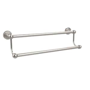 Dottingham Collection 18 in. Double Towel Bar in Satin Nickel