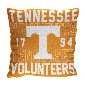 NCAA Tennessee Stacked Multi-Colored Pillow
