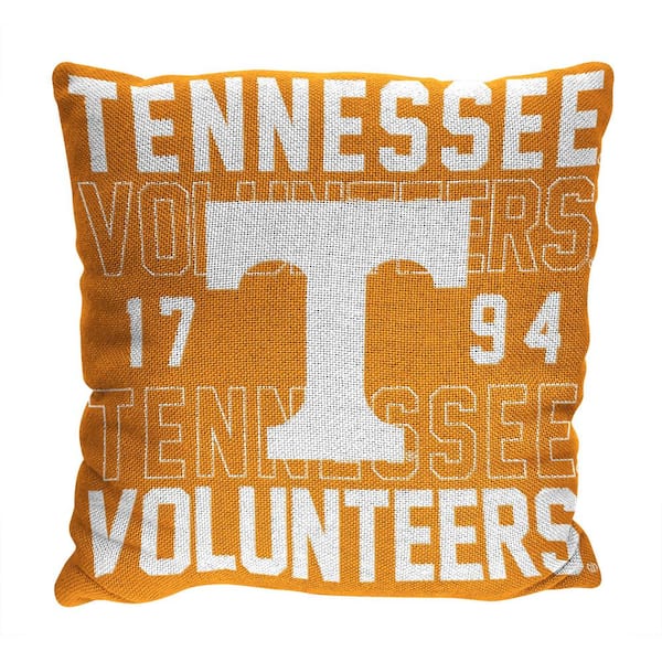 THE NORTHWEST GROUP NCAA Tennessee Stacked Multi-Colored Pillow