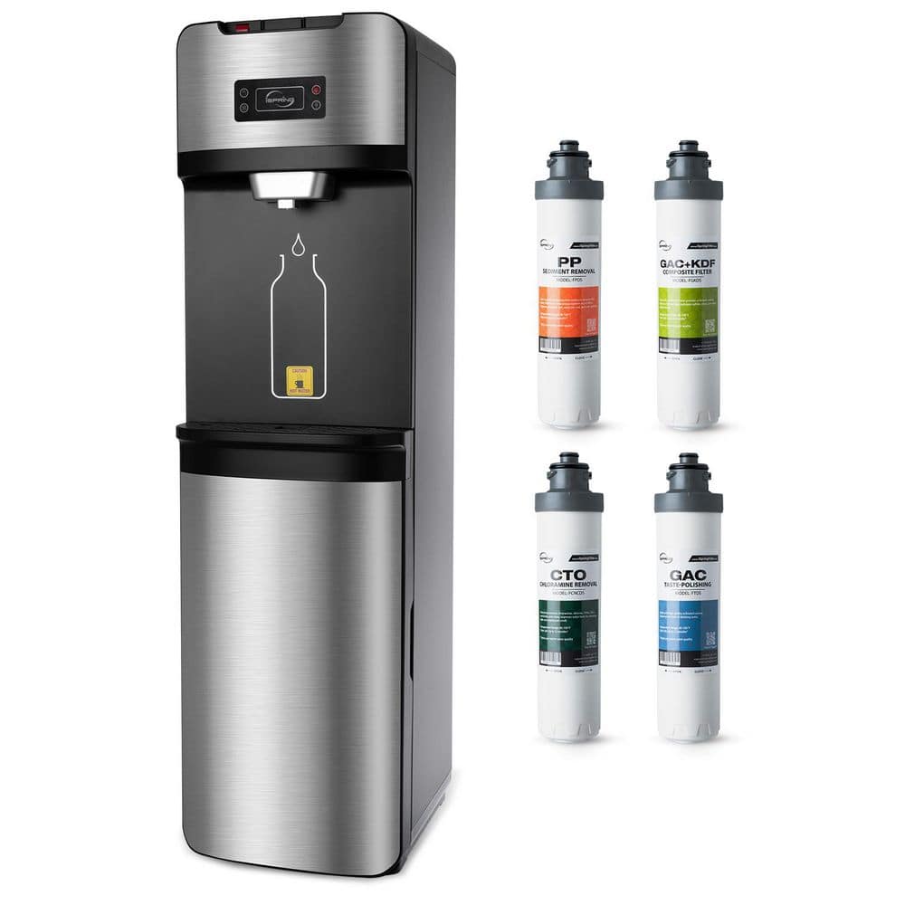 DS4S-NC Water Dispenser w/ 4-Stage Filter, Removes Chloramine, Chlorine, Sediments, Heavy Metals, Hot, Cold, Room Temp price history on PriceWatchPro