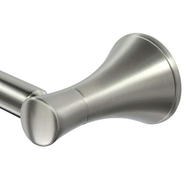 KOHLER Coralais Wall-Mount Double Post Toilet Paper Holder in Vibrant Brushed Nickel
