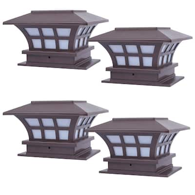 wilson and fisher fence post solar lights