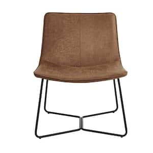 Oakburne Camel Brown Upholstered Accent Chair
