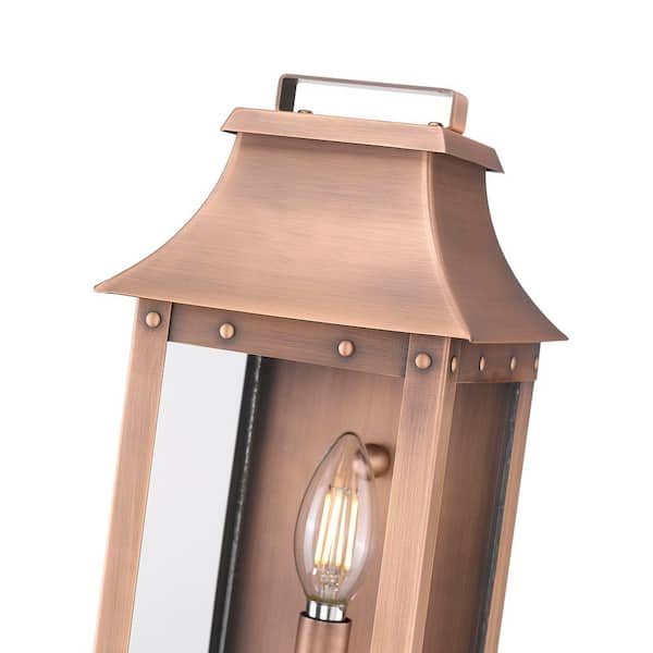 Acclaim Lighting Manchester Collection 1-Light Copper Patina