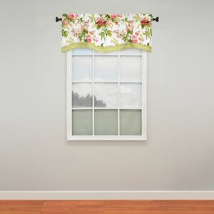 Emma's Garden Window Valance in Blossom - 52 in. W x 18 in. L