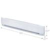 Dimplex ECR-B05 (ホワイト)BRIT SERIES PC Linear Electric Baseboard with Digital Thermostat - 40in