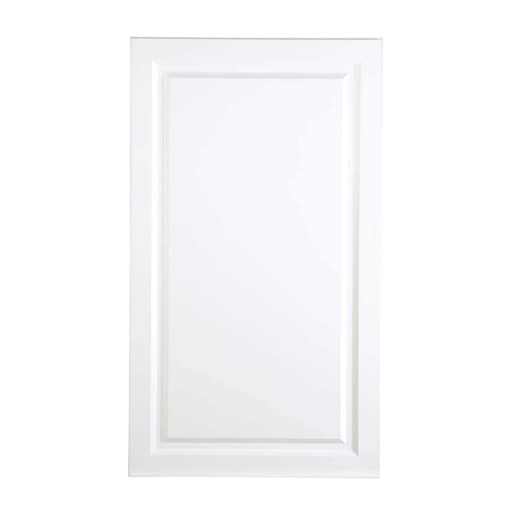 Hampton Bay Benton Assembled 24x42x12.5 in. Wall Cabinet in White ...