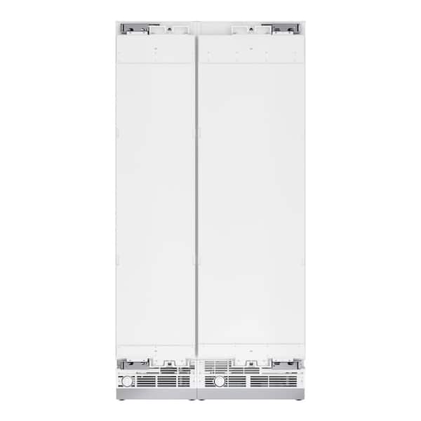 Reserve Panel Ready Column Frost Free 24 in. 12.5 cu. ft. Refrigerator and 18 in. 8.6 cu. ft. Freezer