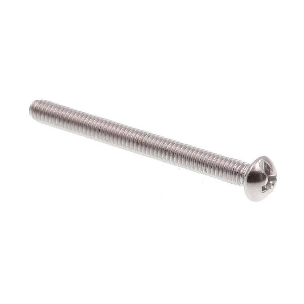 8-32 x 1-3/4" Slotted Pan Head Machine Screws Stainless Steel 18-8 Qty 50