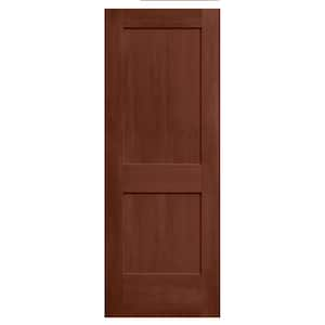 28 in. x 80 in. Monroe Amaretto Stain Solid Core Molded Composite MDF Interior Door Slab