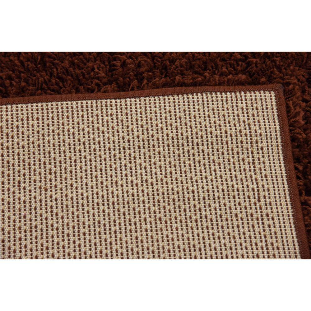 Reversible Easy-Care Shag Rug 6' x 9' in Lush Blue