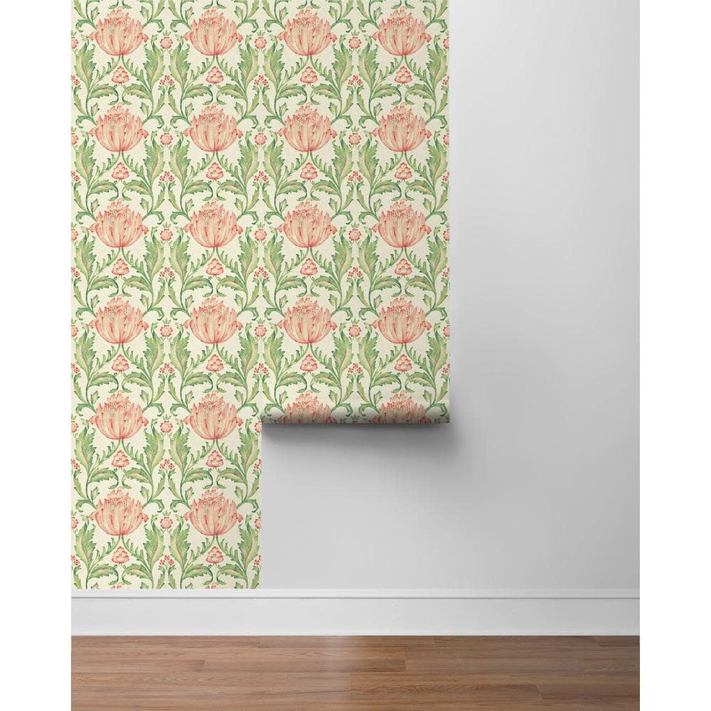 Spring Floral Self-Adhesive Vinyl Wallpaper, 20.5" x 216"